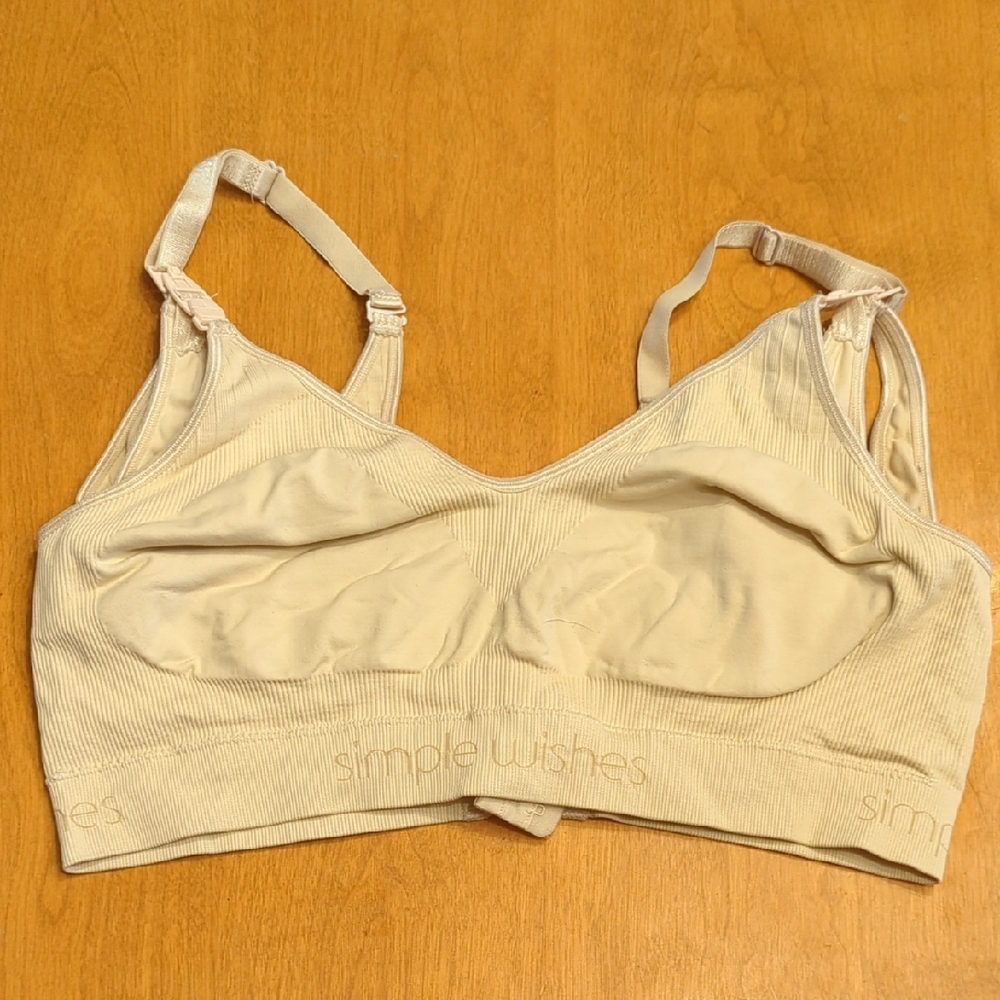 Cream Nursing Bra Size Extra Large Simple Wishes